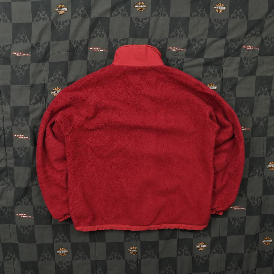 90s 몽벨 플리스 집업 자켓 XL B39 상품이미지5