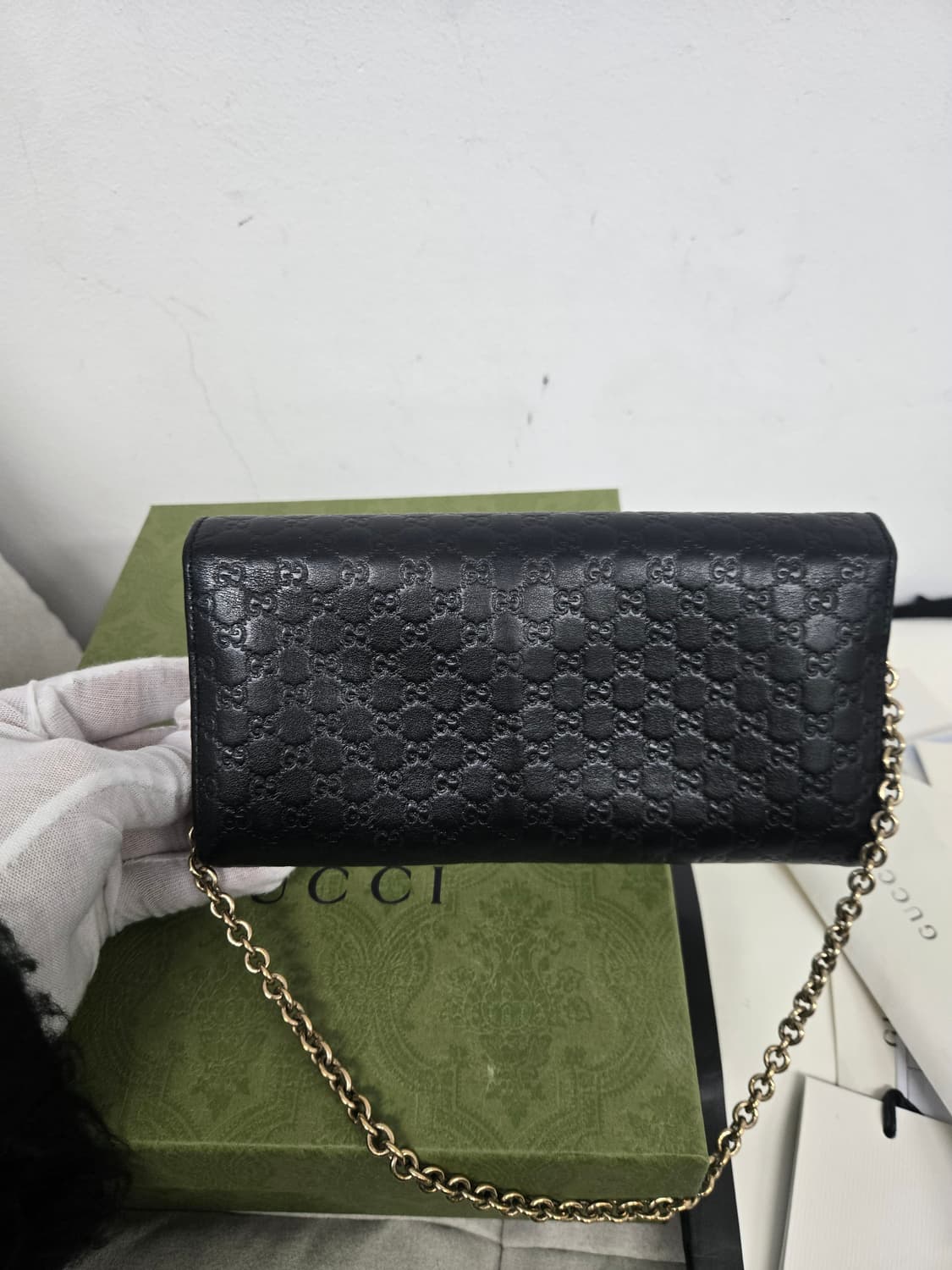 [보증서 정품] 구찌 시마 미니 체인백 상품이미지5