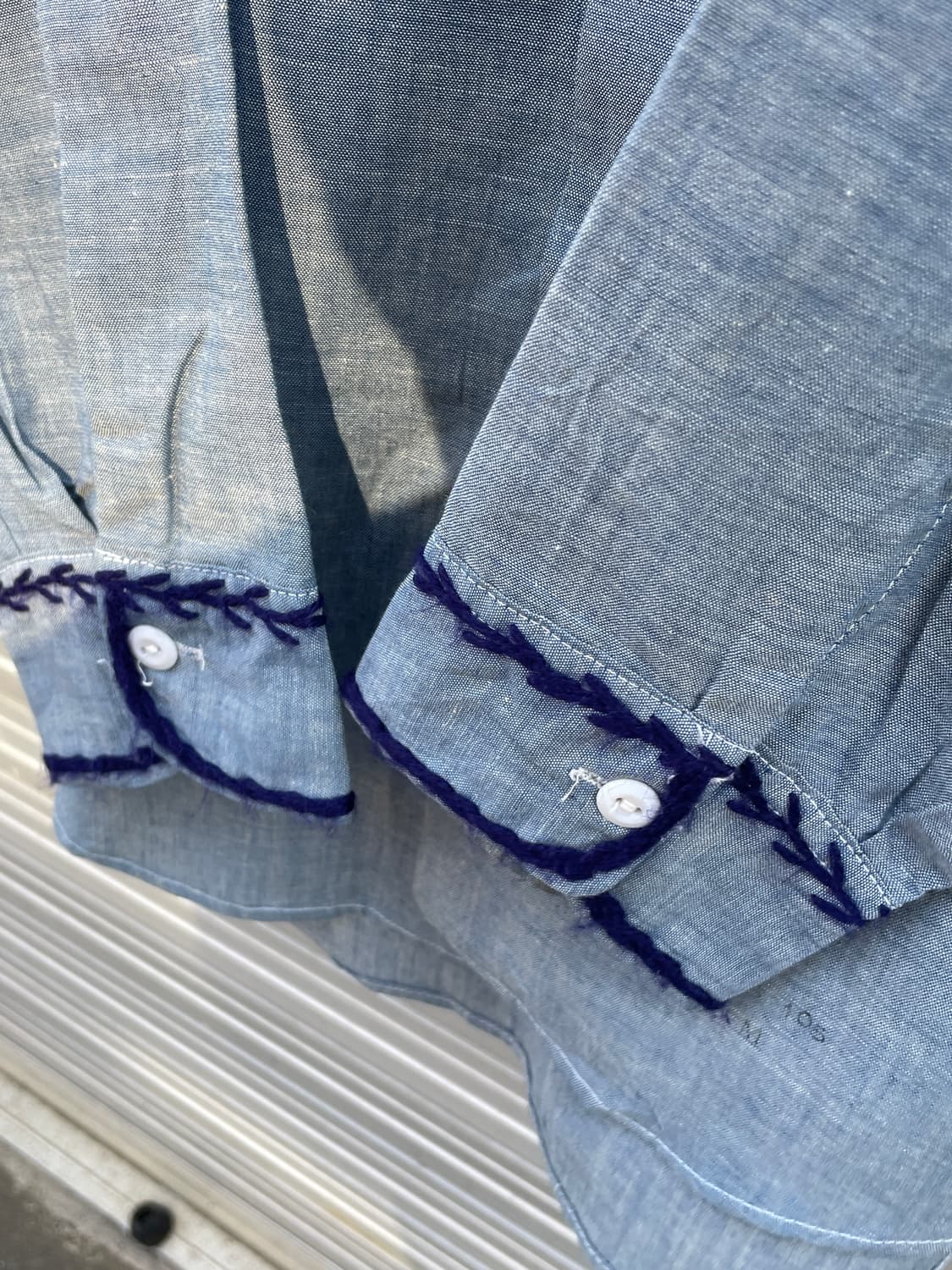 70s Big Mac Hand Embroidered Shirt 상품이미지4