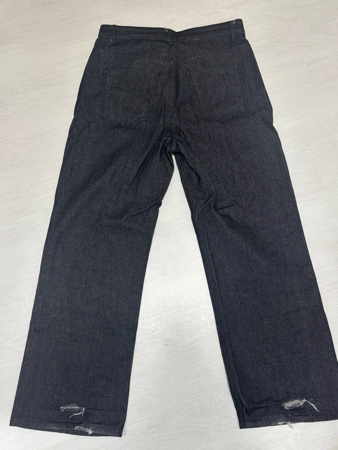 No faith studios 버튼업 인디고 셀비지 데님 상품이미지5