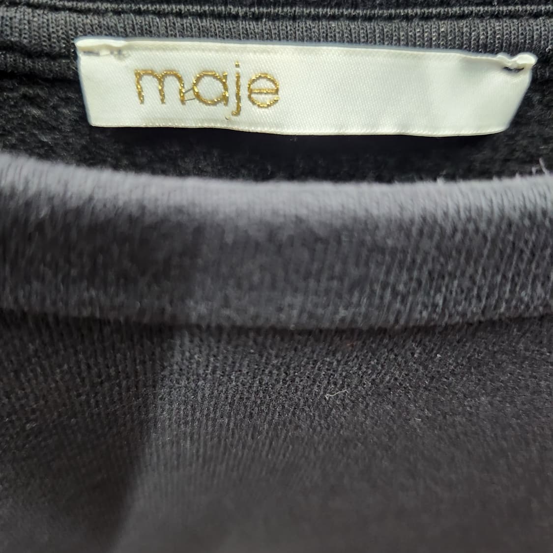 마쥬 반크롭 오버핏 맨투맨 L 상품이미지4