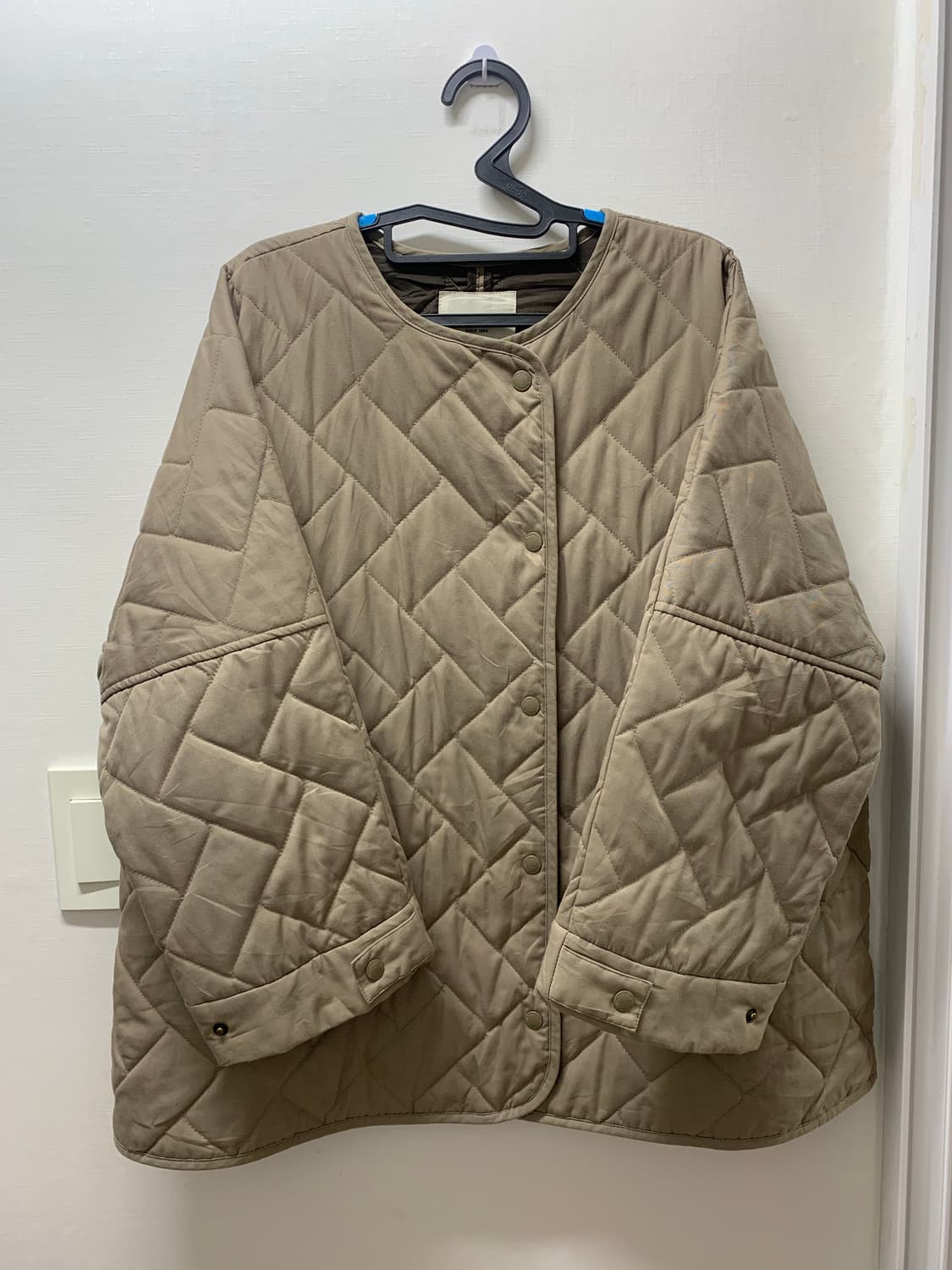 빈티지 퀼팅 점퍼 상품이미지1