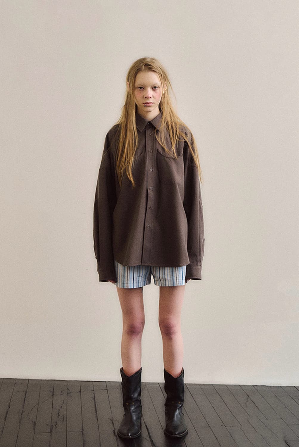 데어드 SHARP POCKET SHIRT 상품이미지3
