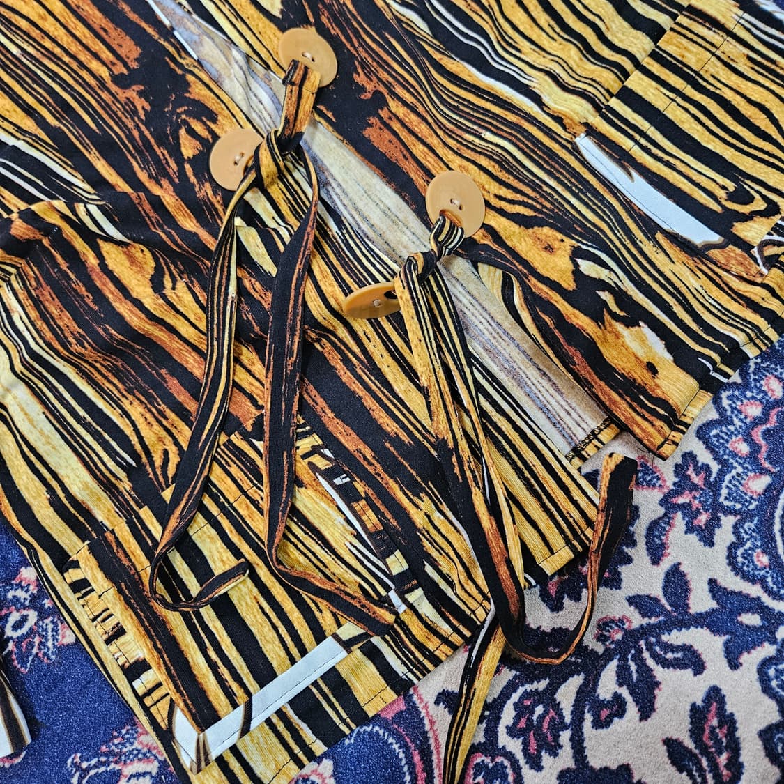 엘리 타하리(Elie Tahari) 비스코스 호피 자켓 상품이미지4