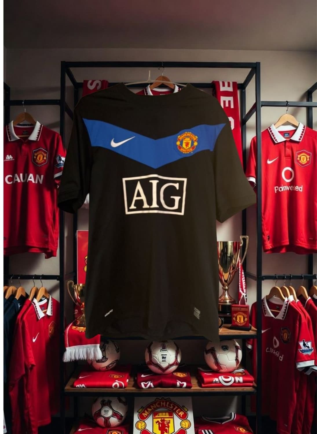 09-10 맨체스터유나이티드 어웨이 박지성 유니폼 정품 상품이미지2