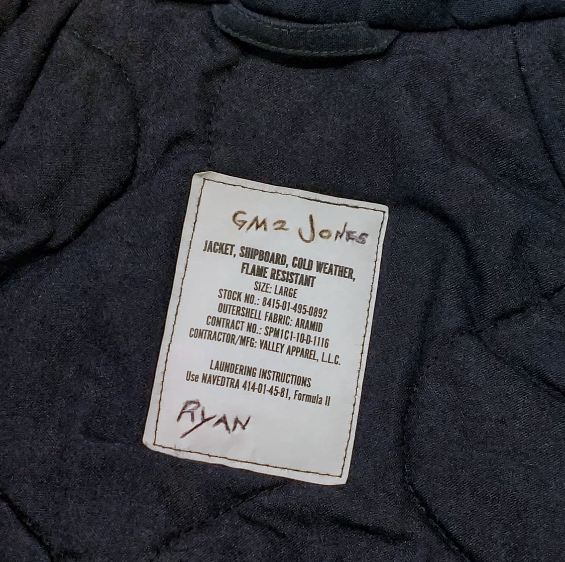 usn 쉽보드 지켓 콜드웨더 자켓 아라미드 L (105-110) 상품이미지9