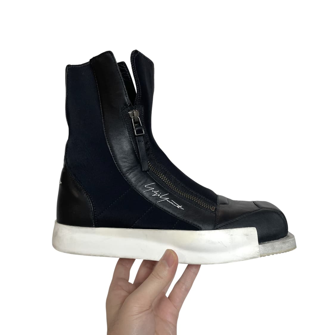 요지 야마모토 스퀘어 지퍼 부츠 2016fw 상품이미지7