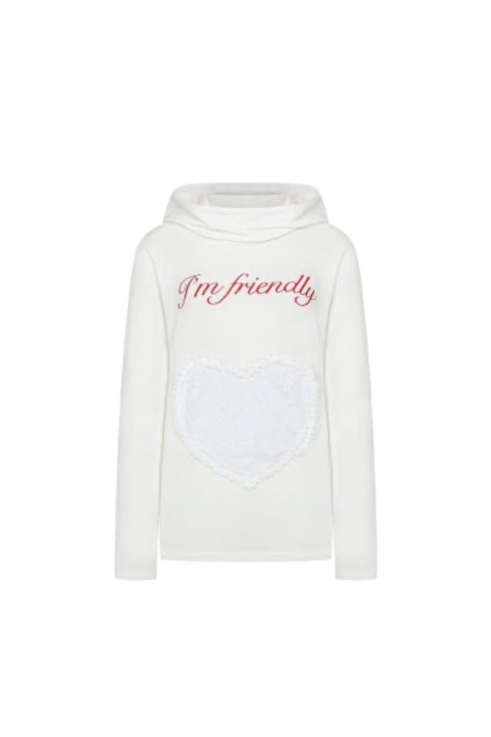 스컬프터 캐스퍼 하트레이스 롱슬리브후드 M 상품이미지3