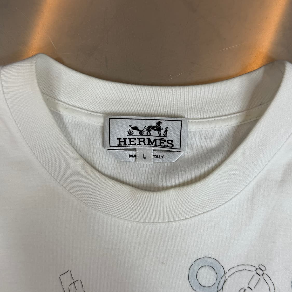 [리오브] 에르메스 에퀘스트 프라그먼트 반팔 상품이미지4