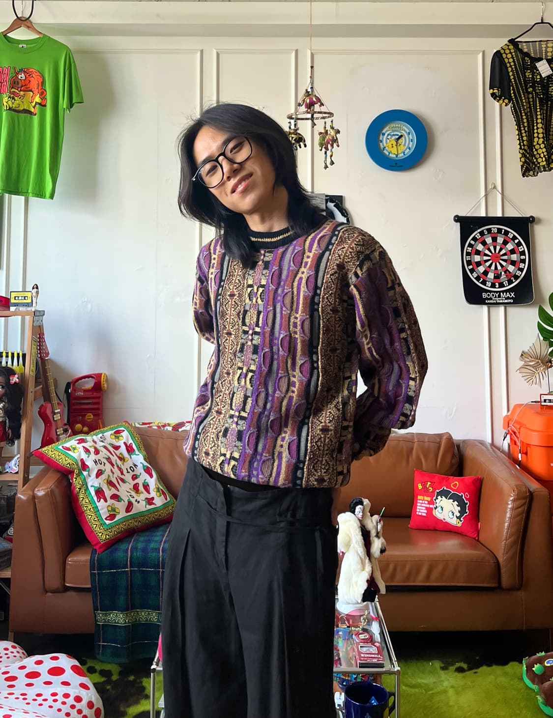 1990s Bizzanti Vintage 3D Cable Knit 상품이미지2