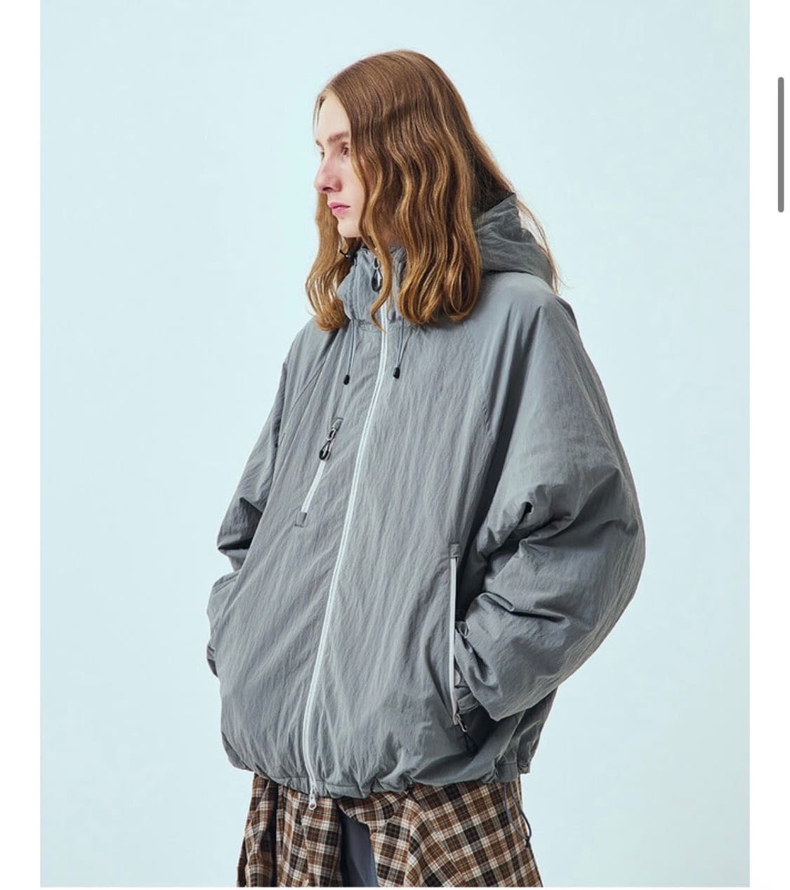 유니폼브릿지 insulation wind parka grey [XL] 상품이미지2