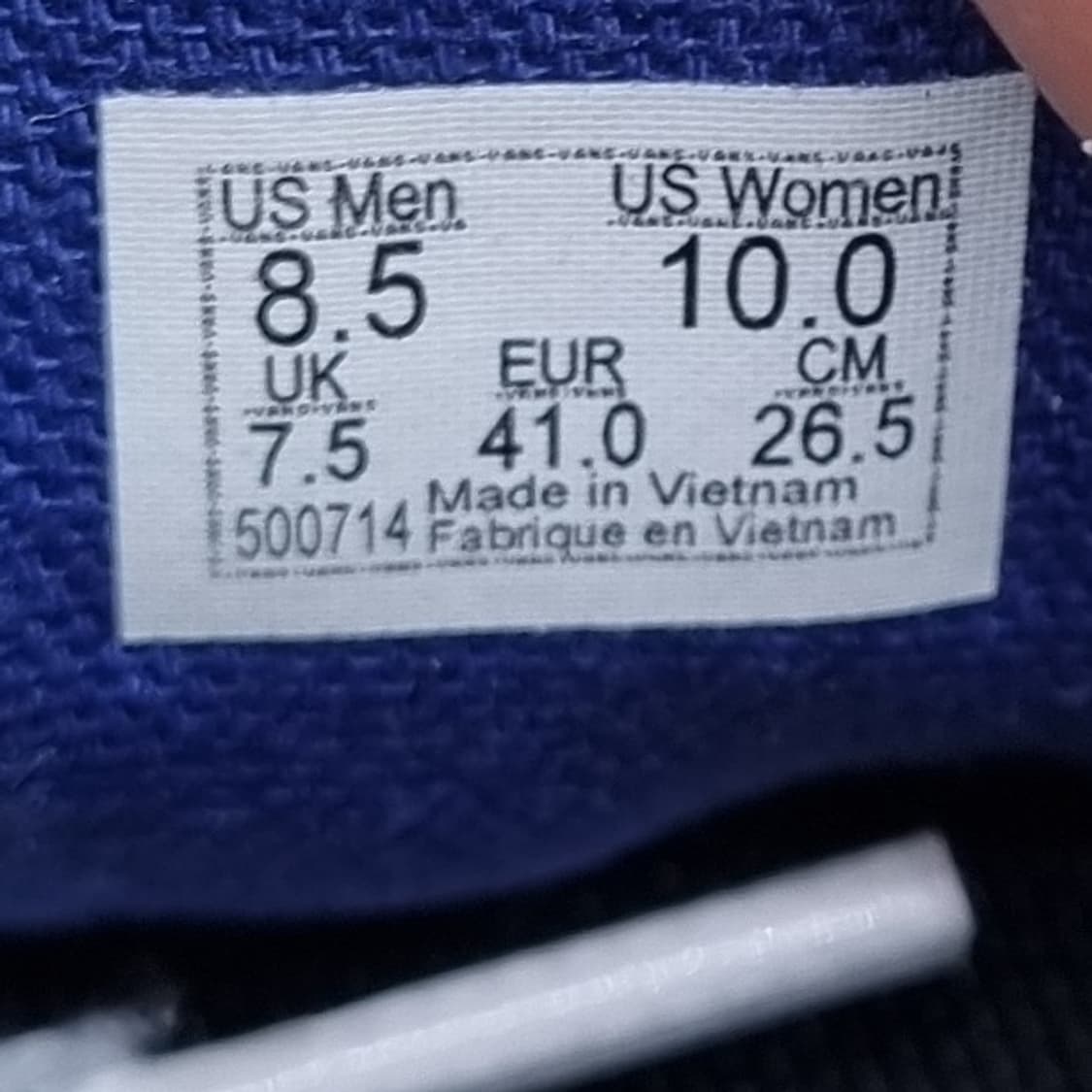 반스 볼드에나이 남성스니커즈 265 상품이미지6