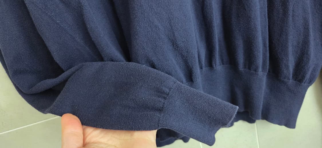 폴로 랄프로렌 네이비 피마 코튼 니트 M사이즈 택포 상품이미지3