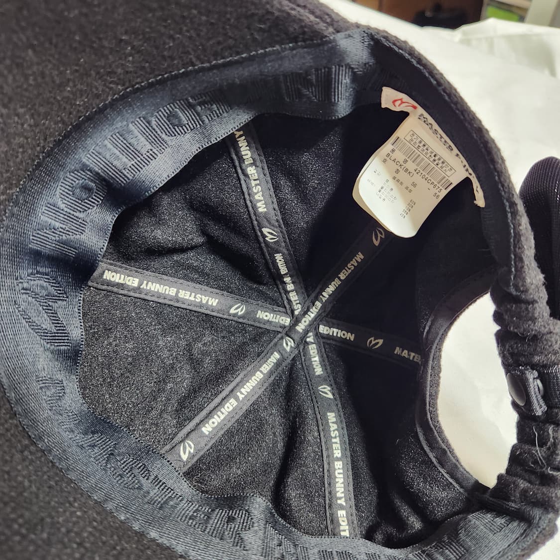 H523 [56] 마스터바니 리본 캡 모자 상품이미지5