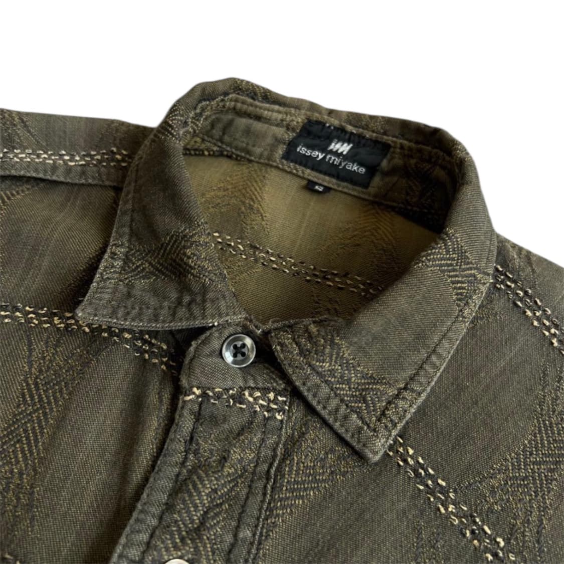 이세이미야케 80s 비대칭 셔츠 상품이미지4