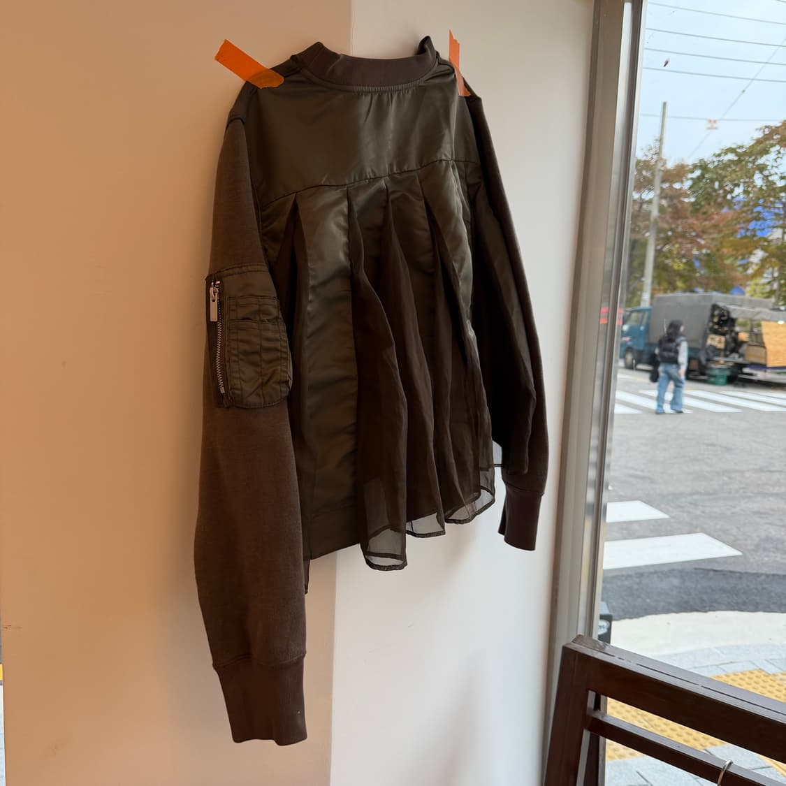 사카이 스웻 x 트윌 풀오버 상품이미지1