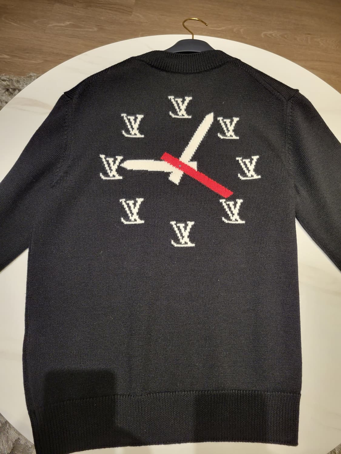 Louis Vuitton Clock Intarsia Pullover 상품이미지2