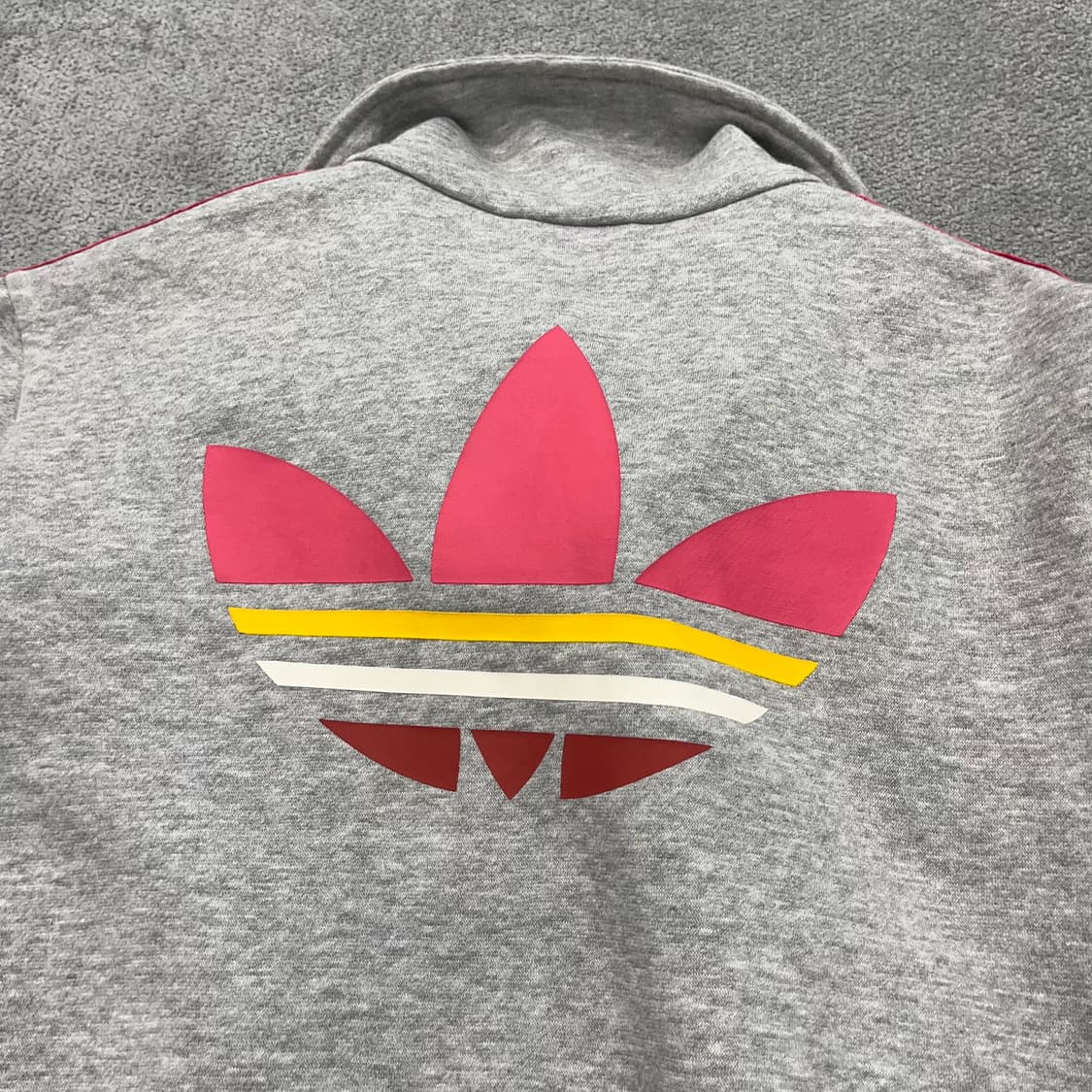 90 아디다스 그레이 져지 트랙탑 상품이미지5