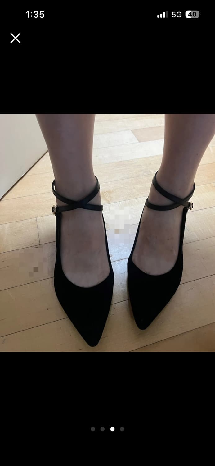 엘리자벳 아멜리에 수제화 양가죽 스트랩 구두 250 상품이미지3