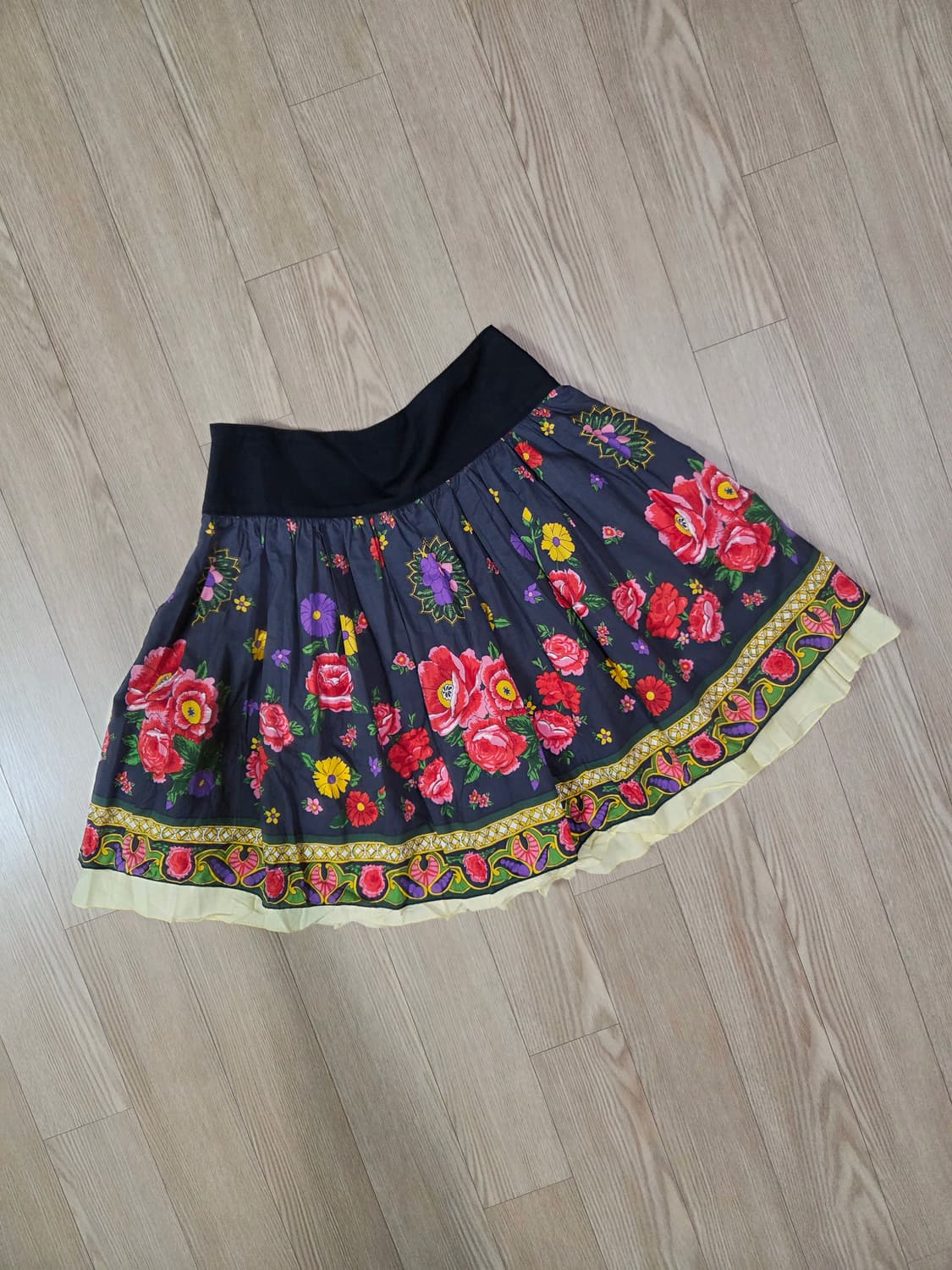 SINDEE JAPAN 플라워 레이어드 스커트 상품이미지5