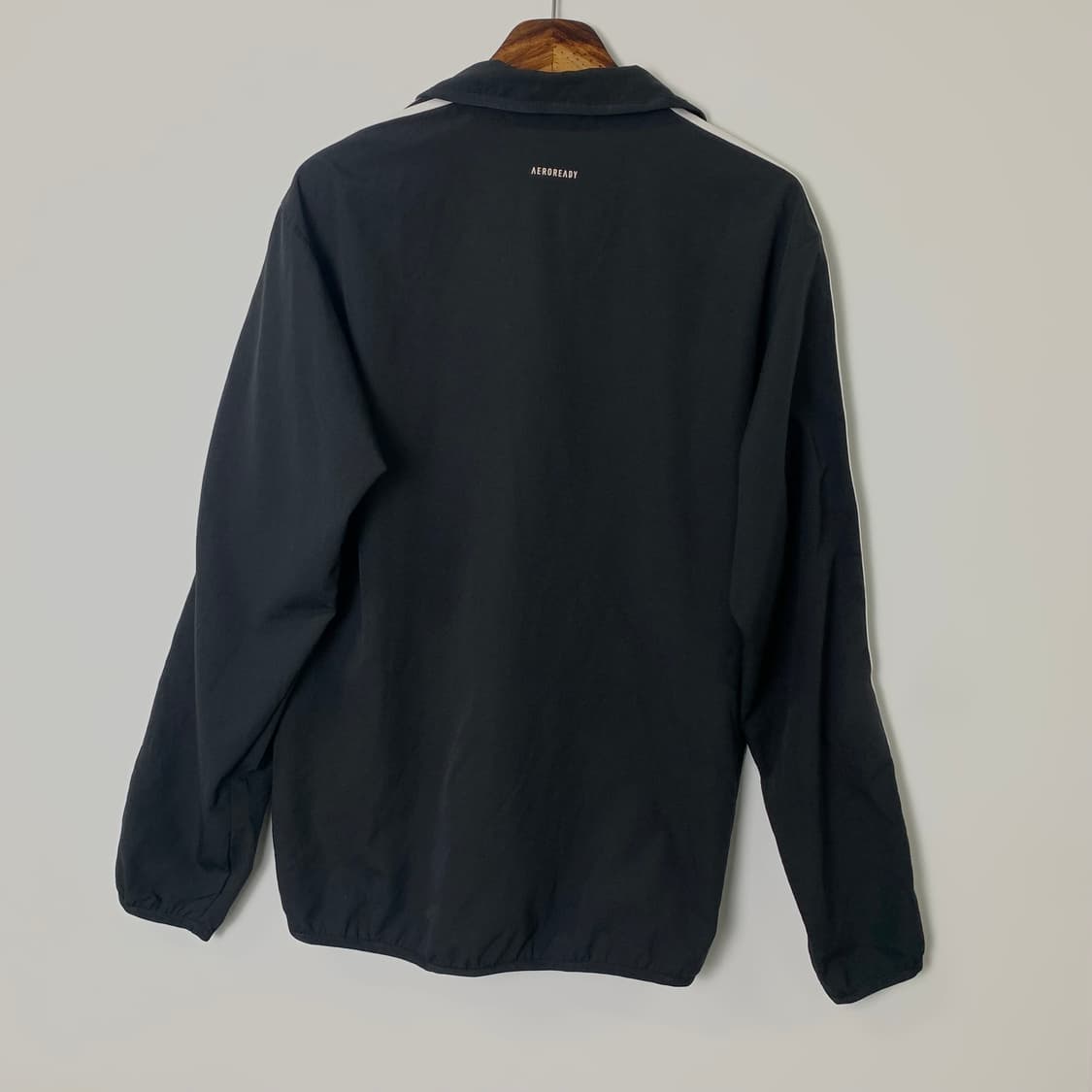 아디다스 사이드라인 블랙 바람막이 상품이미지3