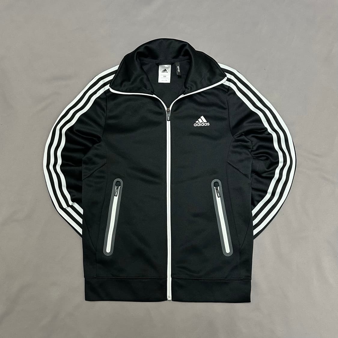 아디다스 블랙 화이트라인 빈티지 져지 100 상품이미지2