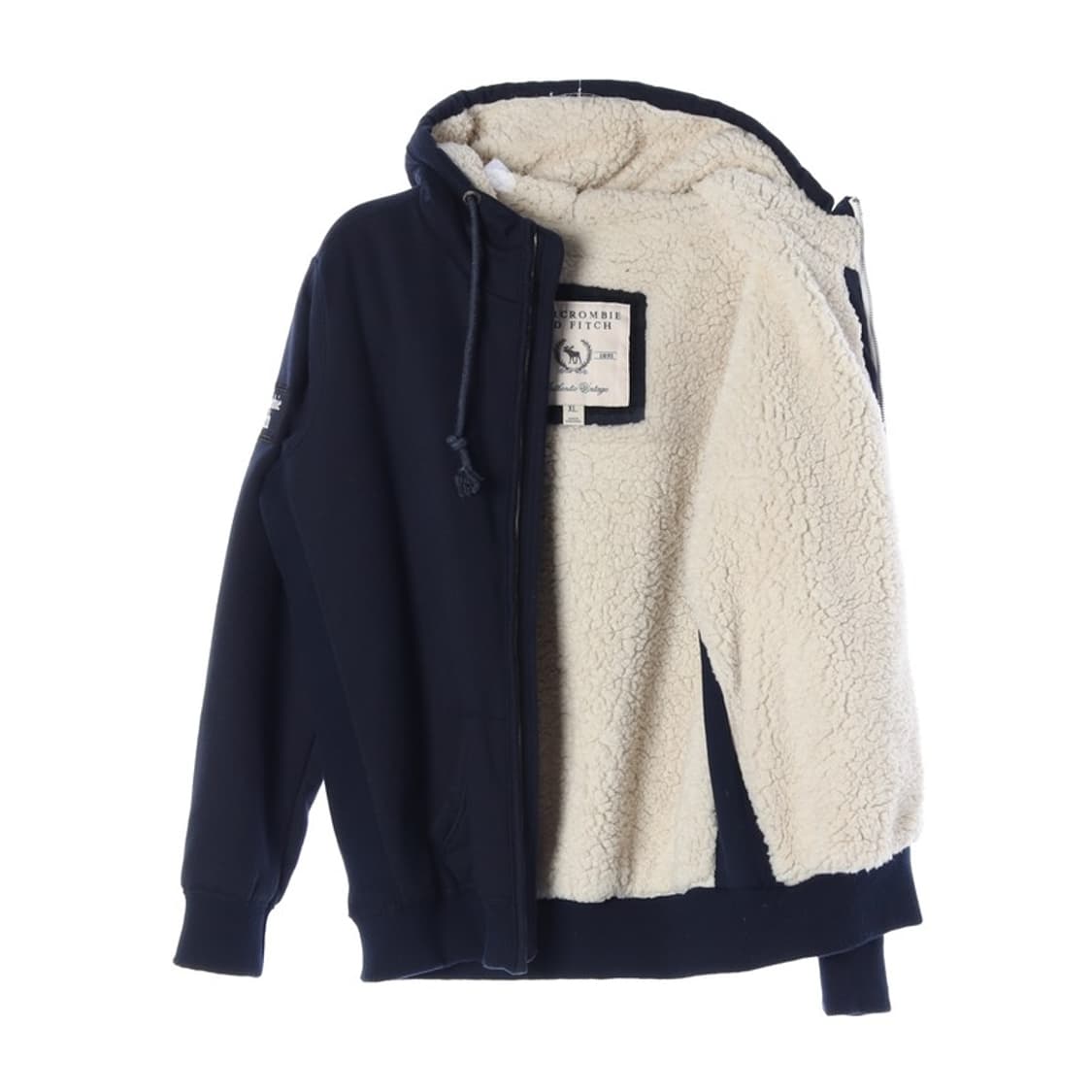 아베크롬비 양털 안감 후드 집업 XL 상품이미지2
