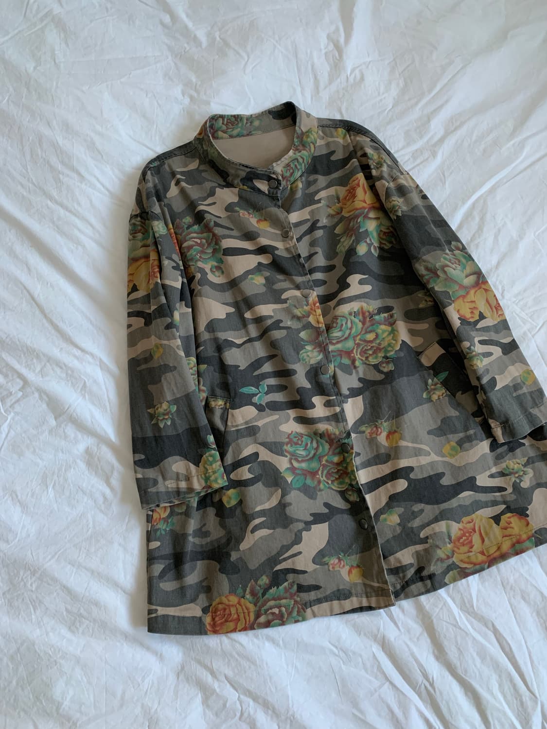 카모 플라워 코튼 점퍼 상품이미지2