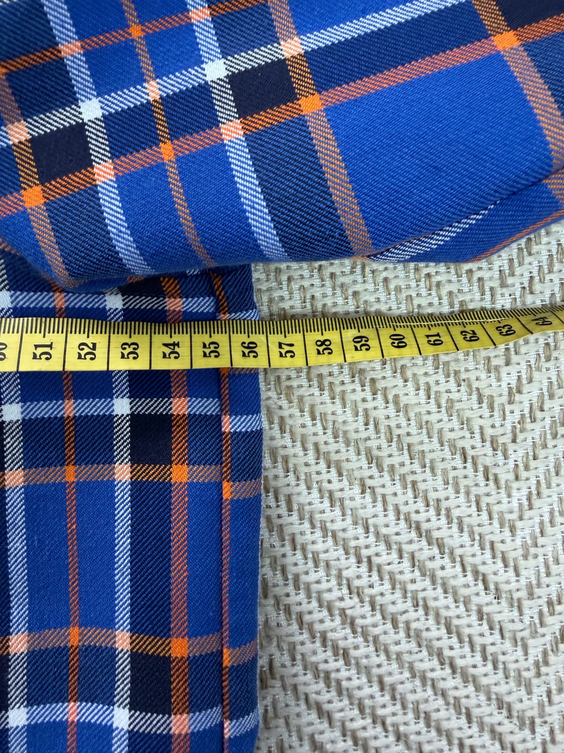 정품) 솔리드옴므 블루 체크 셔츠 46 상품이미지9