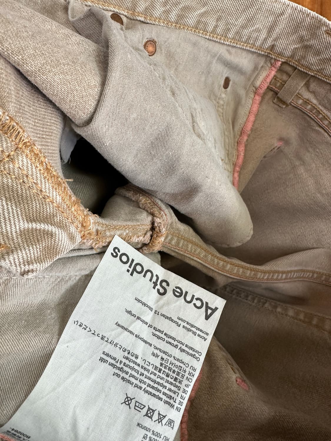 아크네 화이트 데님 29 상품이미지9