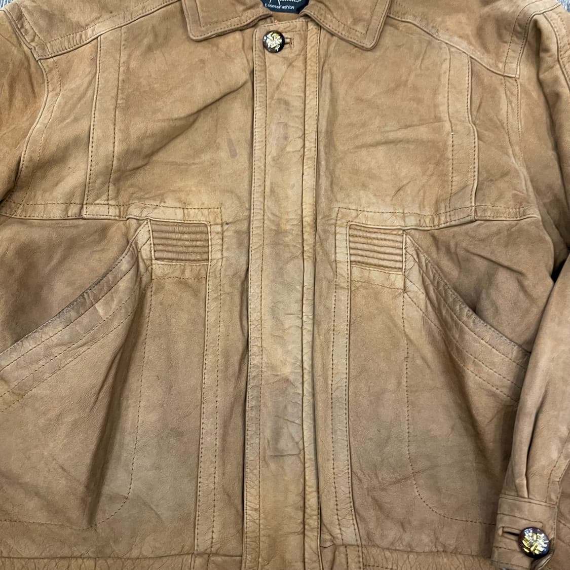 90's Vintage Leather jacket 상품이미지5