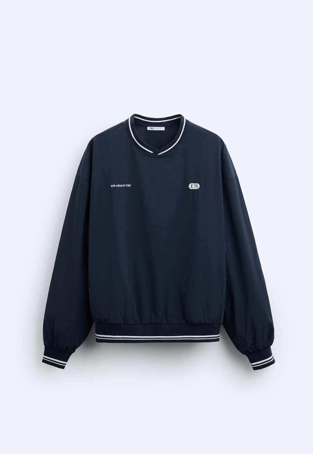 자라 zara 테크니컬 맨투맨 상품이미지1