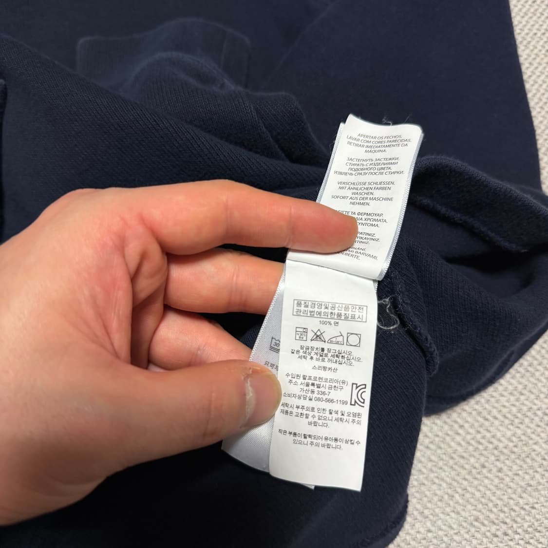 폴로 랄프로렌 하프집업 맨투맨 상품이미지3