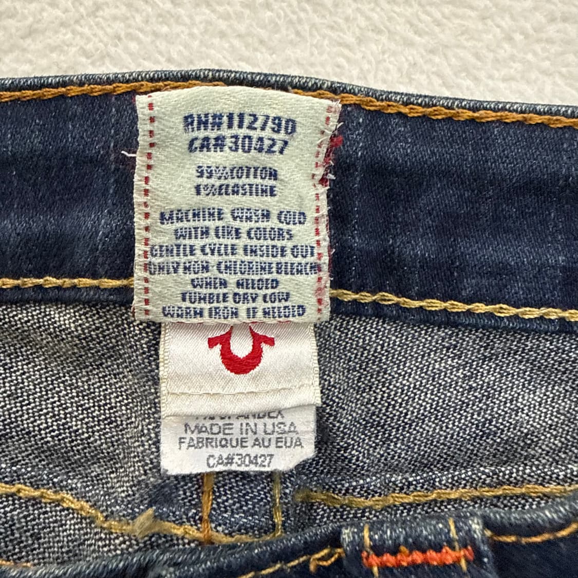 25 트루릴리전 부츠컷 데님팬츠 0326T 상품이미지5