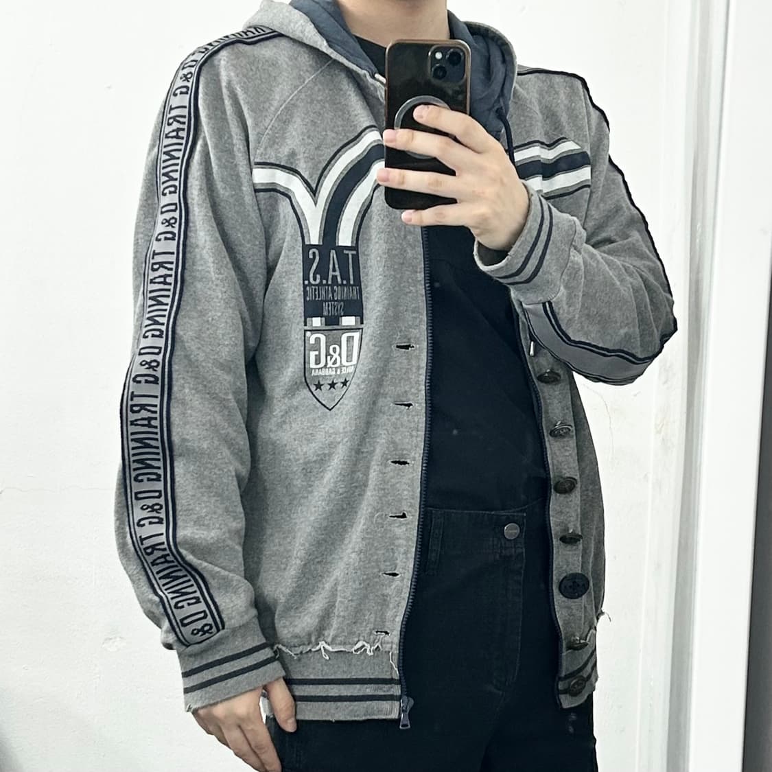 돌체앤가바나 아카이브 스포티 후드 집업 상품이미지2
