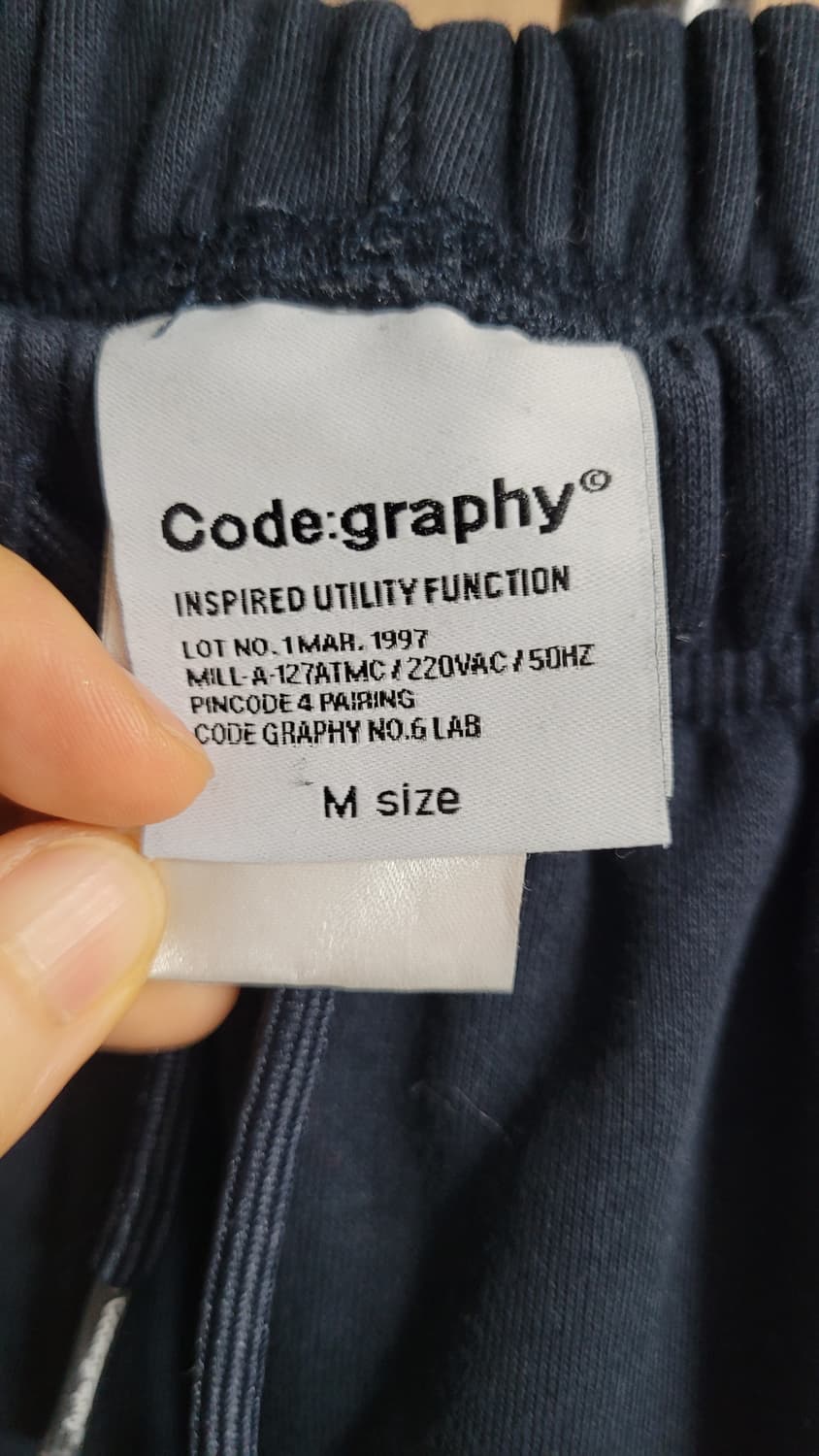 CGP 코드그라피   왕기모  여성 조거팬츠 -M사이즈 상품이미지5