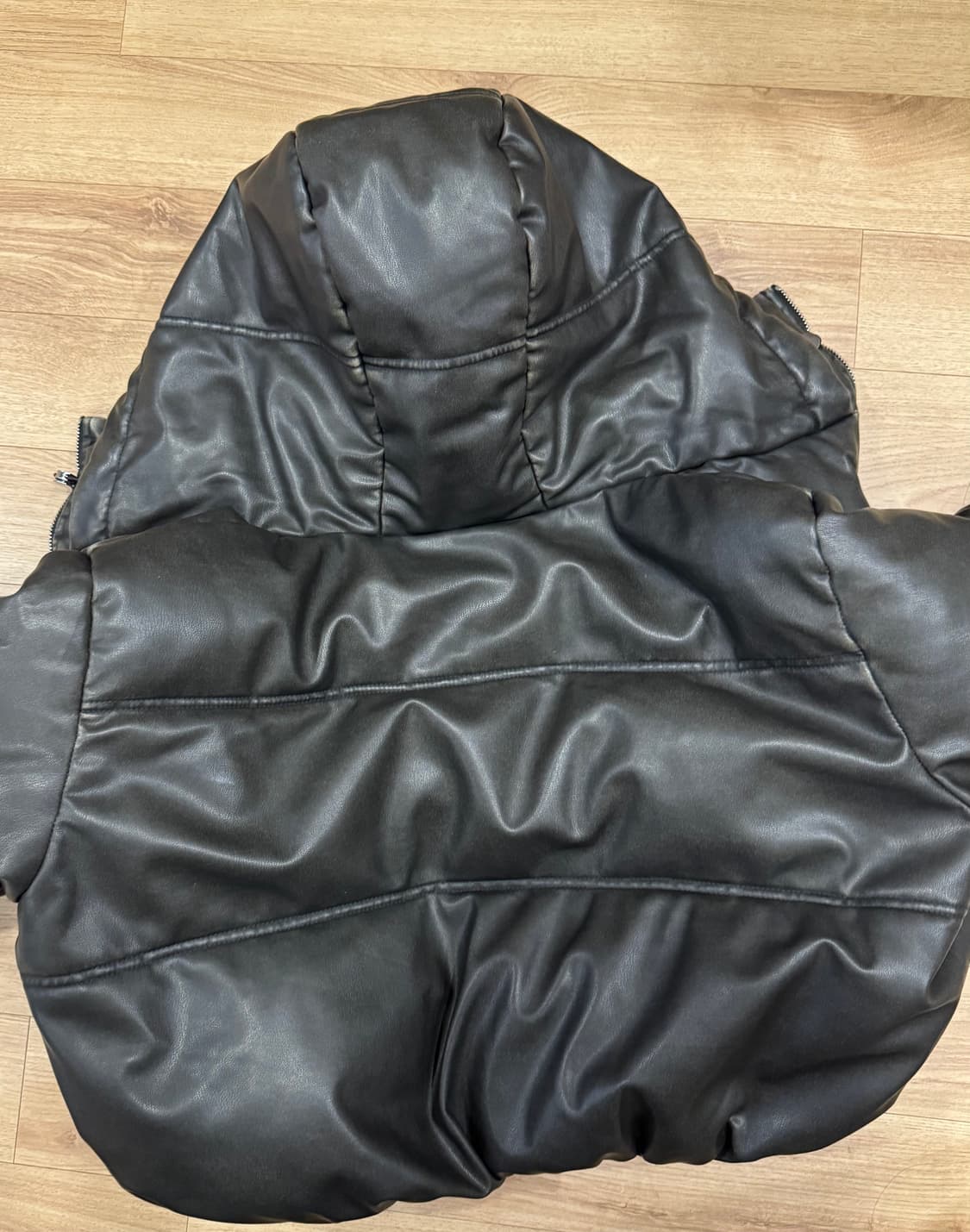 자라레더패딩 상품이미지4