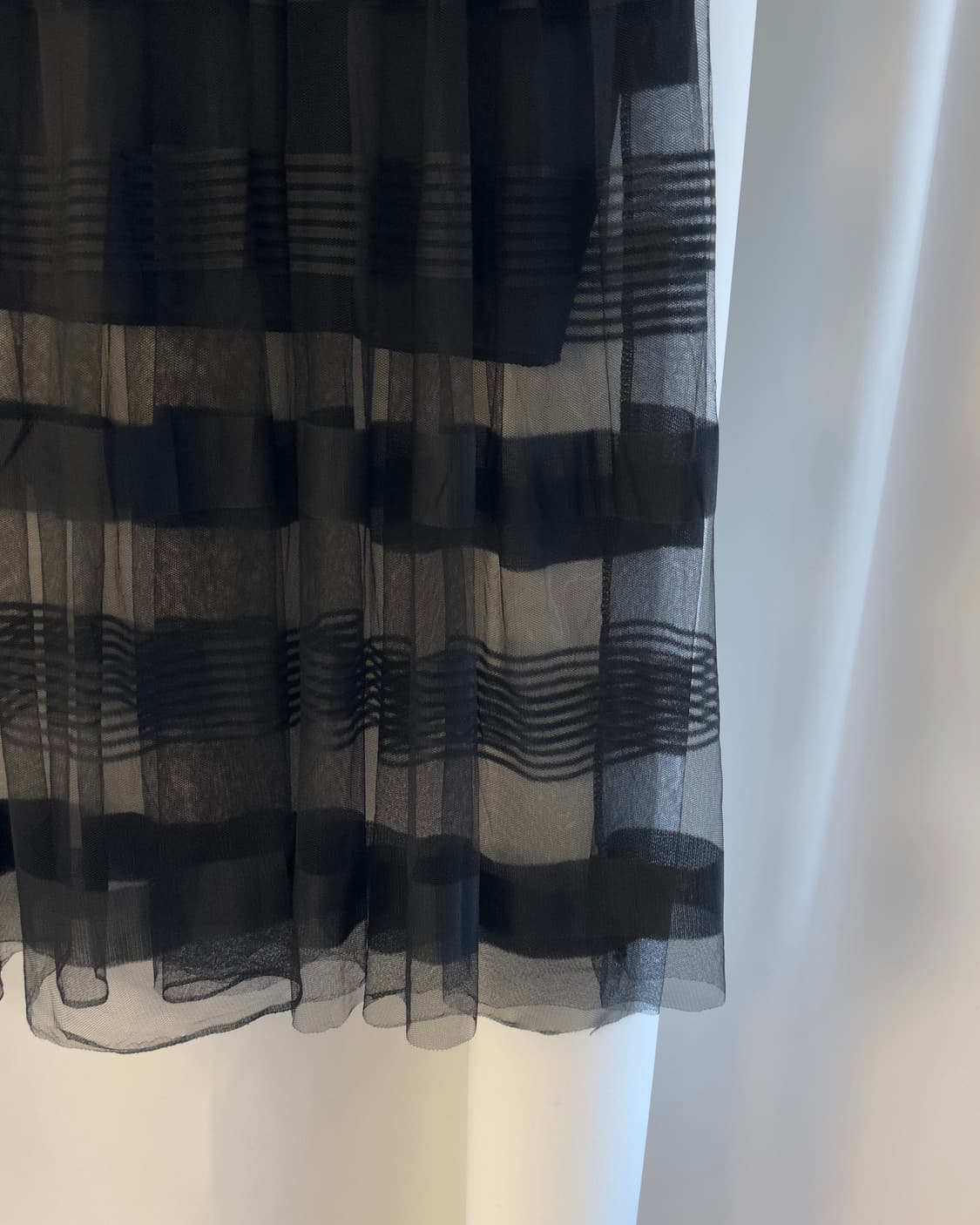 [vtg] chiffon layerd check skirt   상품이미지6