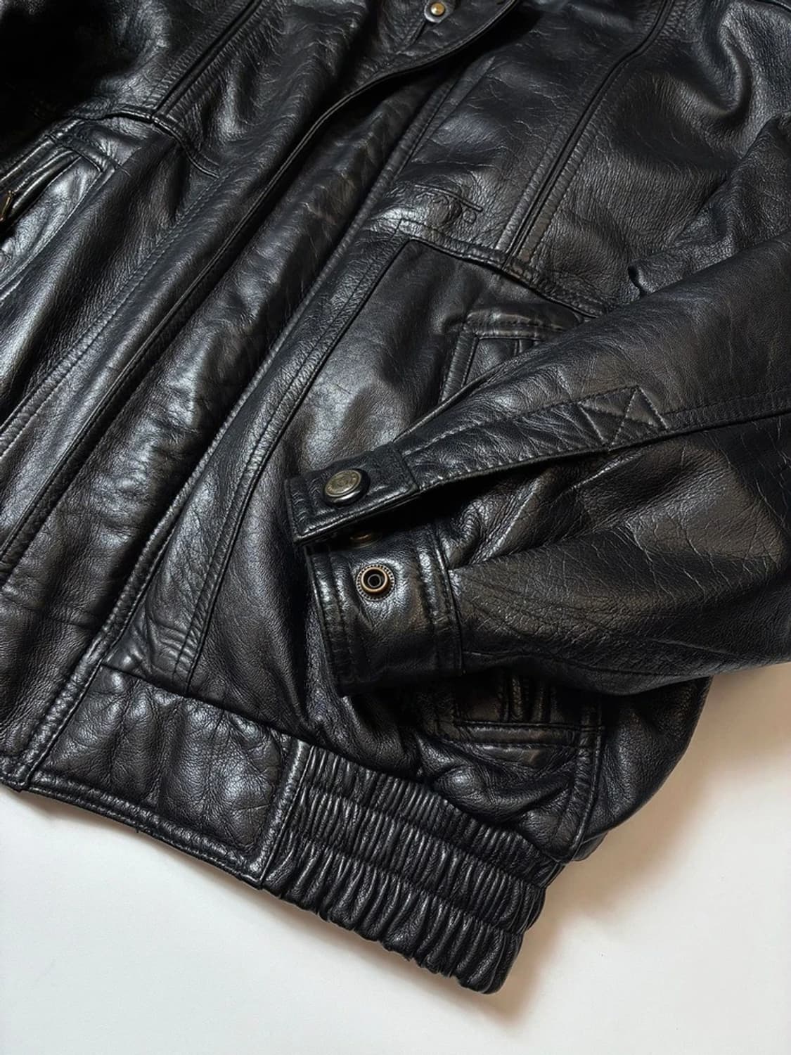 Selected 90's 양가죽 무스탕 자켓 PN9317 상품이미지5