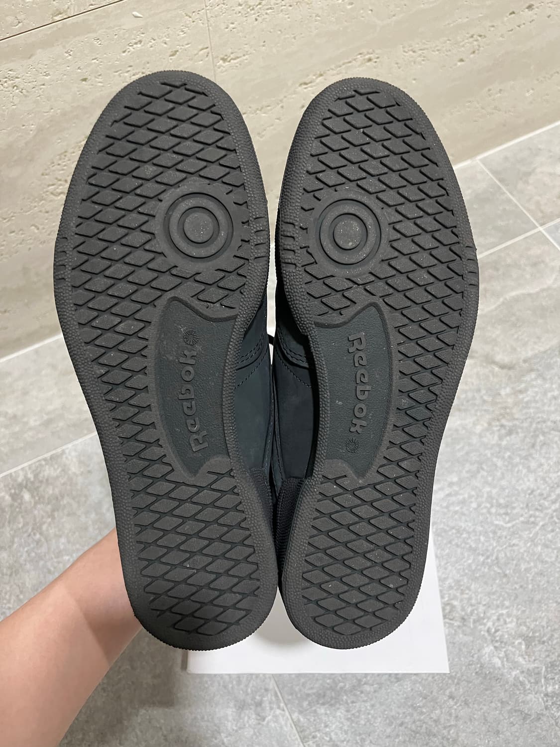 리복 자운드  클럽c85 트리플 블랙 (265) 상품이미지4