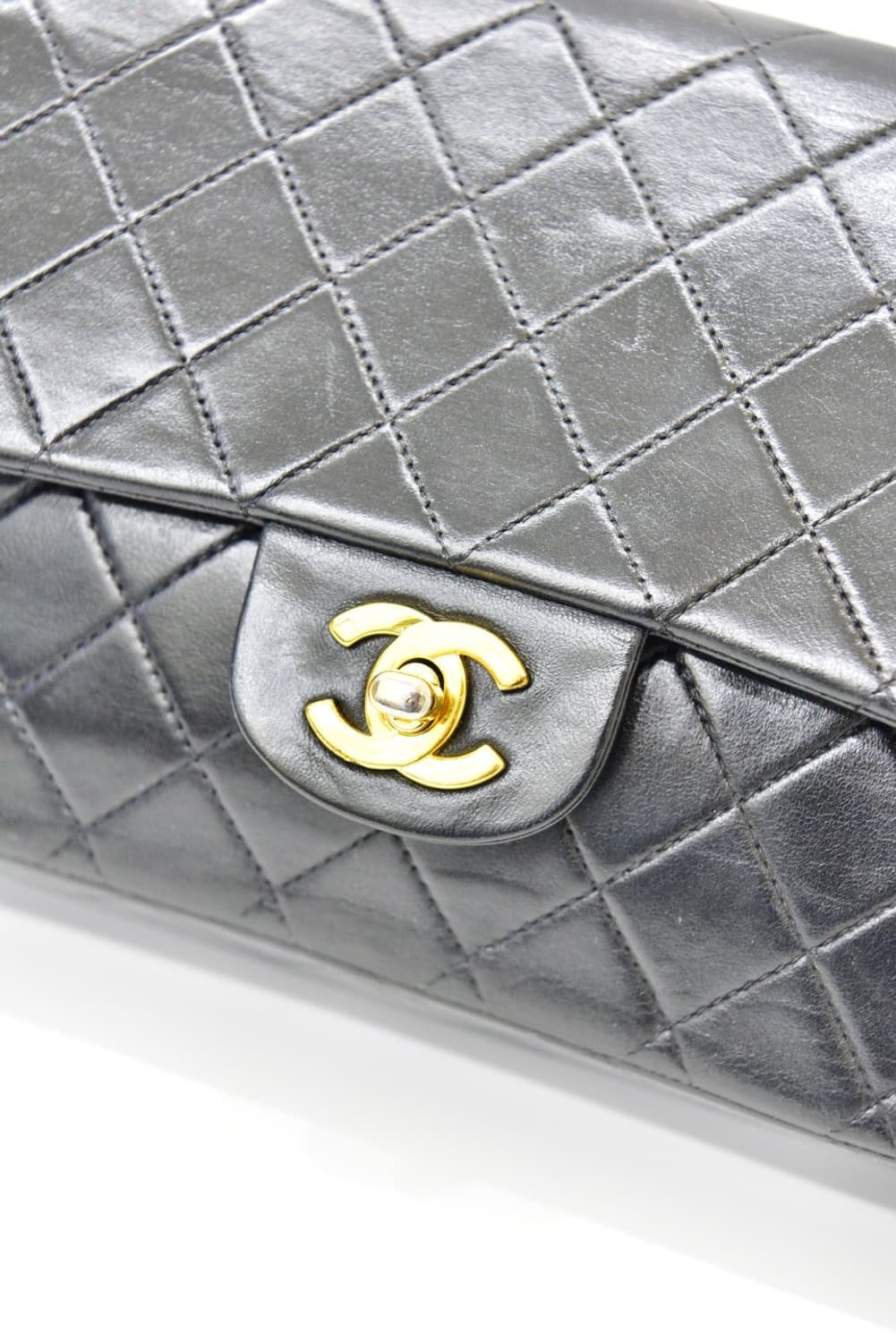 샤넬 빈티지 램스킨 클래식 플랩백 (정품) 상품이미지7