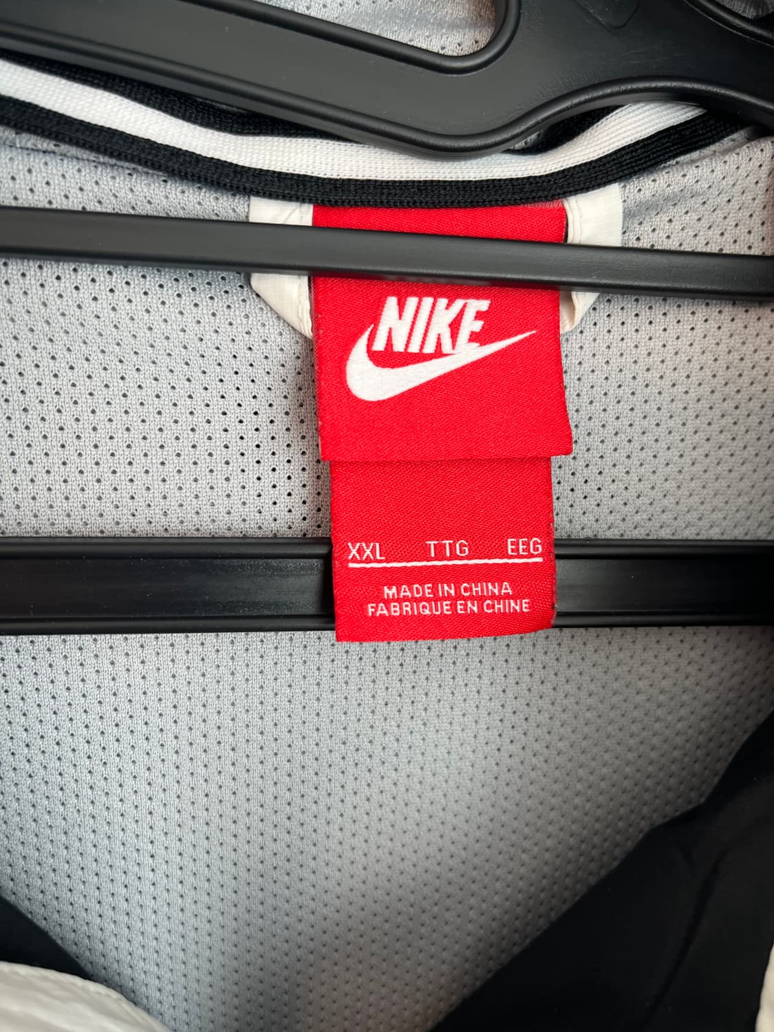 [2XL] 나이키 윈드러너 바람막이 블랙/화이트/그레이 상품이미지4