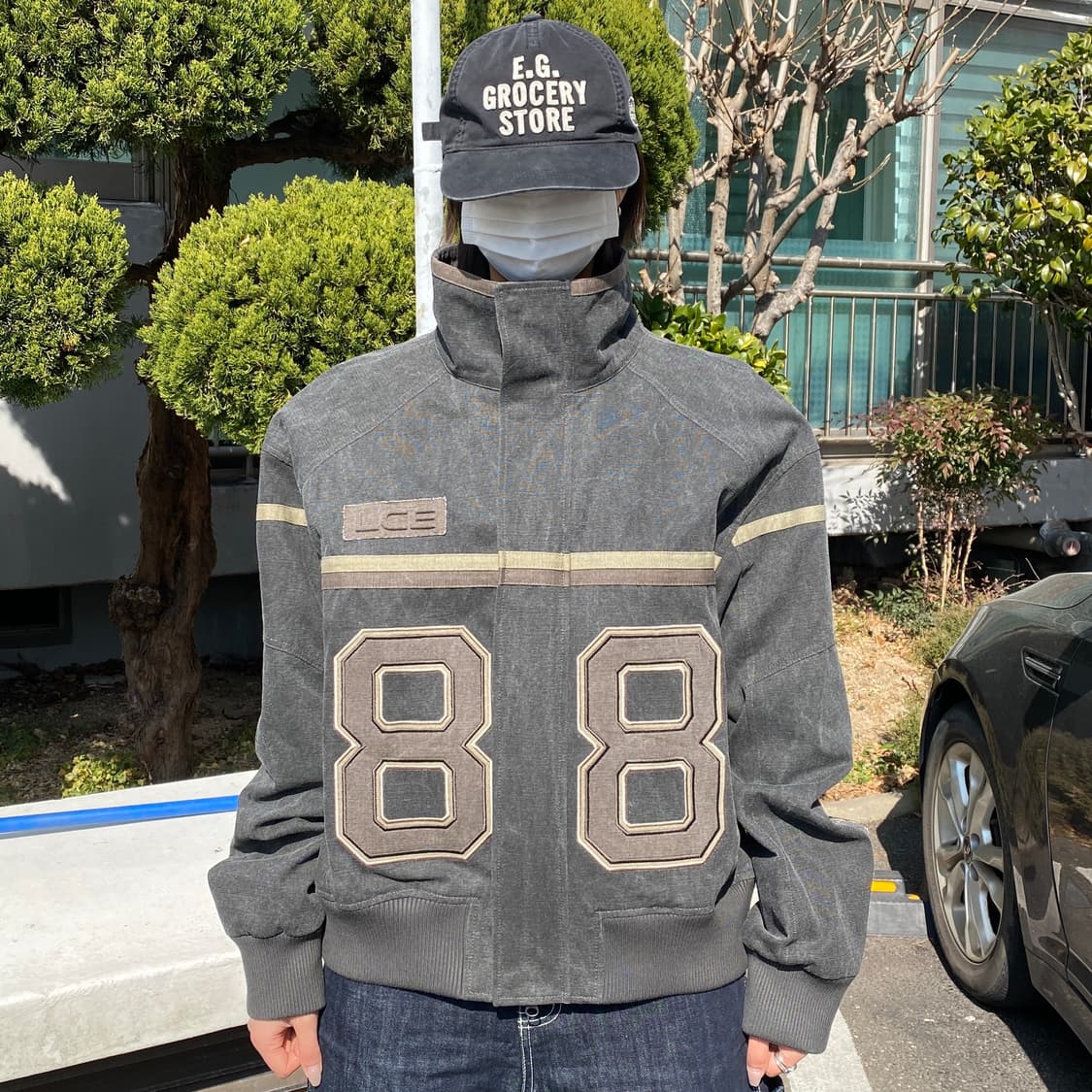 마틴킴 x 피치스 코튼 레이싱 자켓 상품이미지1