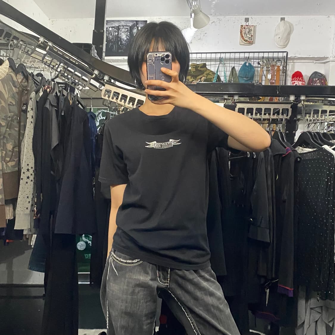 Stussy 미니 로고 반팔티셔츠 상품이미지5