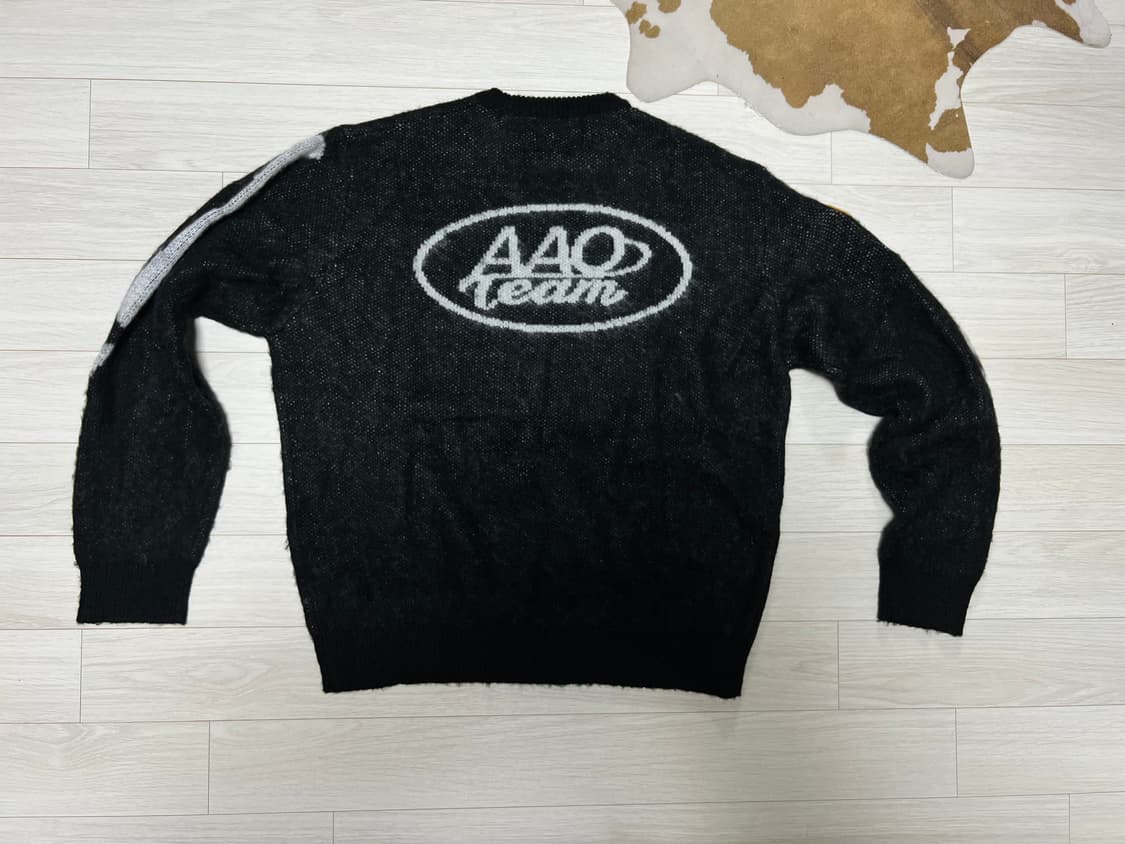 x AAO REAL BONE MOHAIR BLEND KNIT 상품이미지2