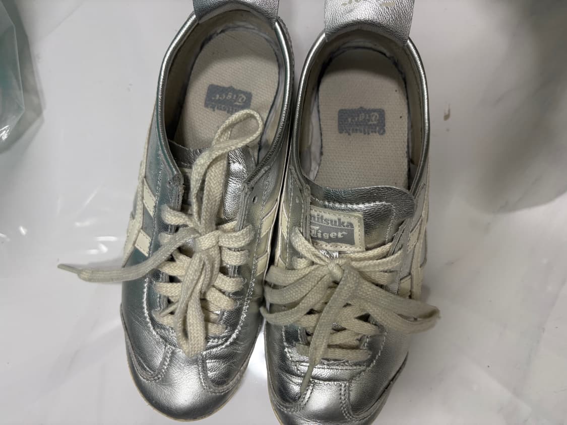 오니츠카 타이거 멕시코 66 실버 230 상품이미지3