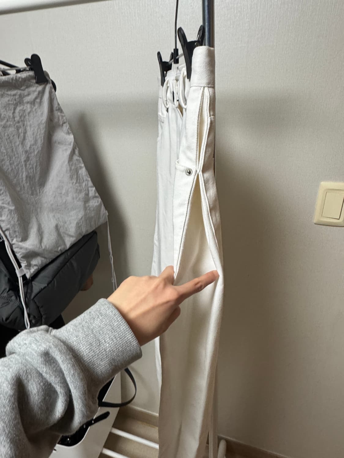 볼륨 코튼 팬츠 상품이미지3