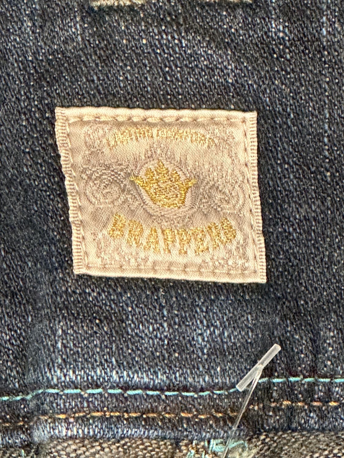 L)BRAPPERS 빈티지 여성 로우라이즈 흑청 플레어진 상품이미지7