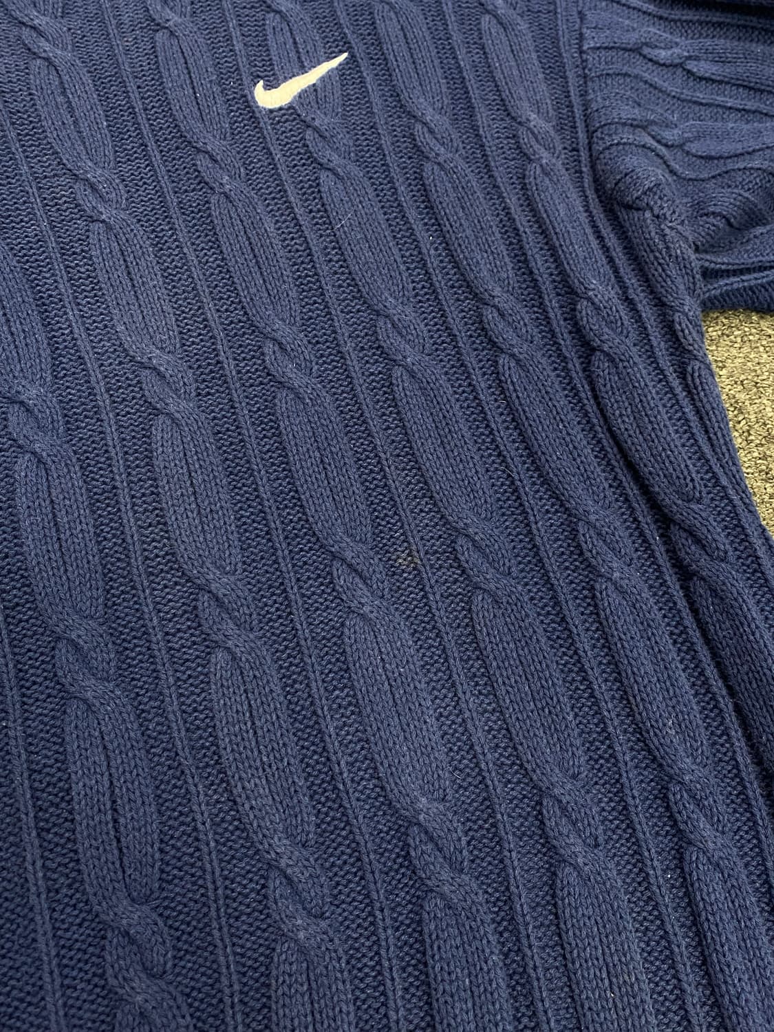 90's 나이키 케이블 니트 상품이미지3