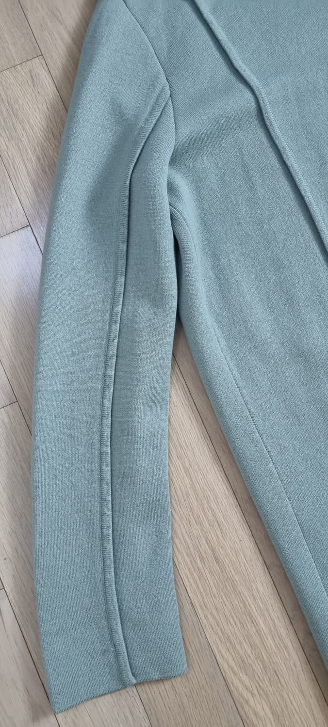 시스템 울 100 버튼리스 롱 가디건 F _ 여성 상품이미지7